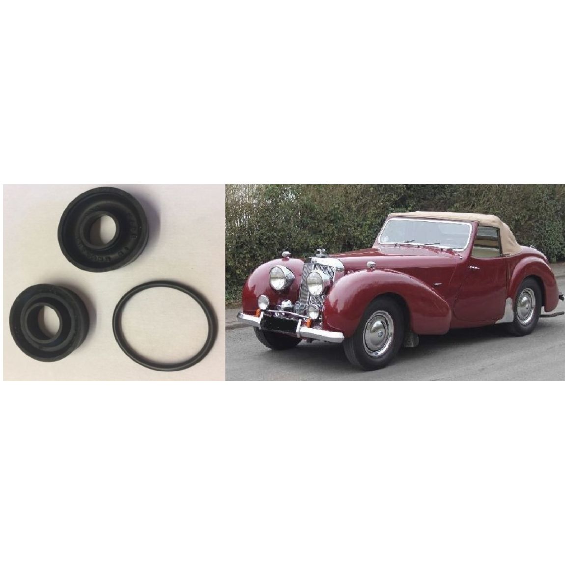 FRONT SUSPENSION BUSH KIT x12 (MG Midget) (1961- 79)