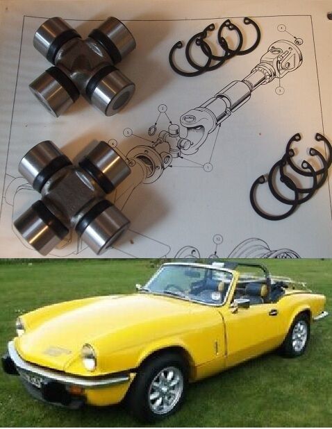 UNIVERSAL JOINTS x2 (Triumph Spitfire & GT6) (1962- 80) 