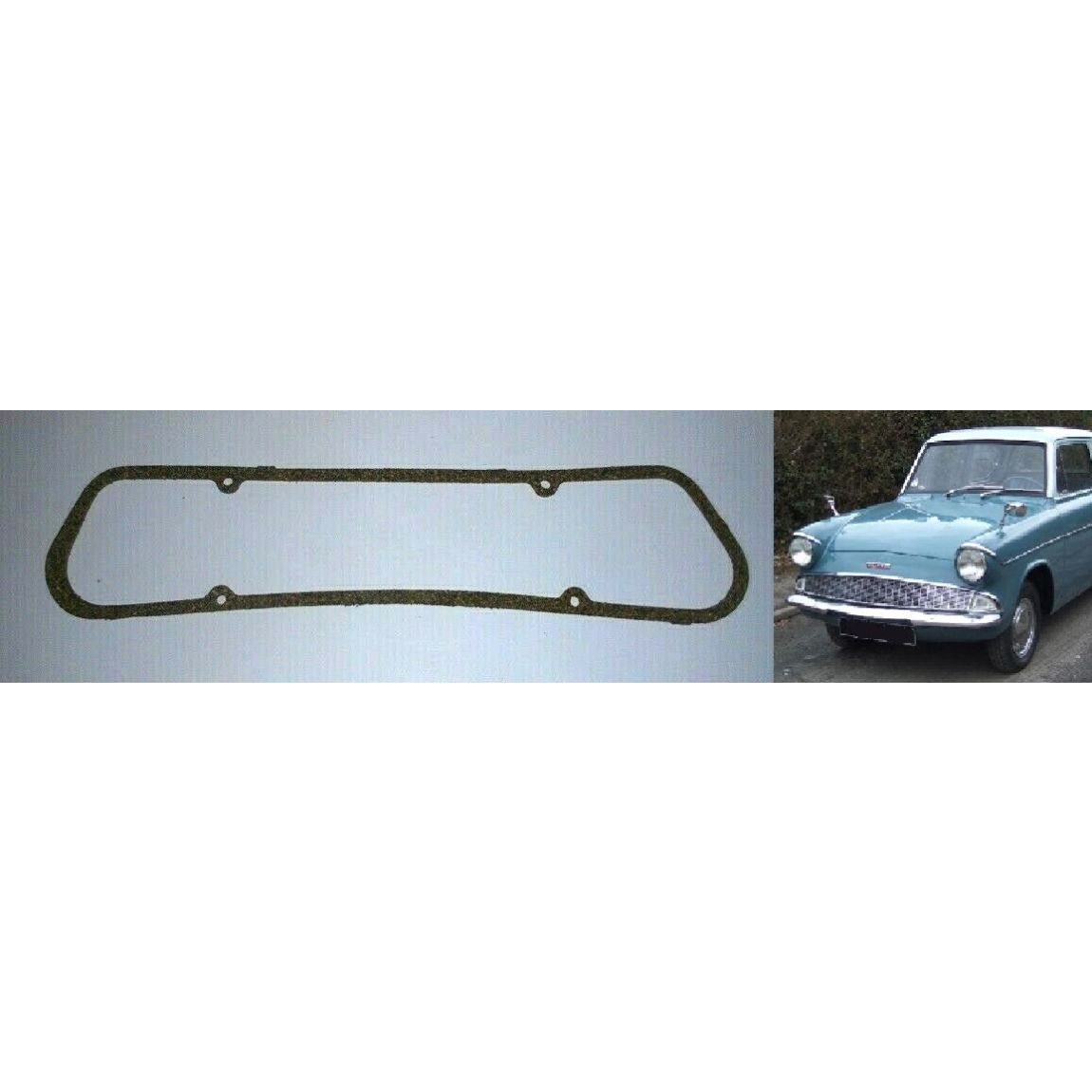ROCKER GASKET (Ford Anglia 105e) (997cc & 1200cc) (1959- 68) 