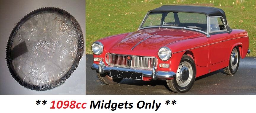 STARTER RING GEAR (MG Midget) (Mk1 Late & Mk2) (1098cc) (From Oct 62- 66)  