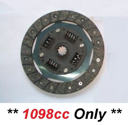 CLUTCH PLATE ONLY (Morris Minor) (1098cc Only) (**From Oct 62- 71**)