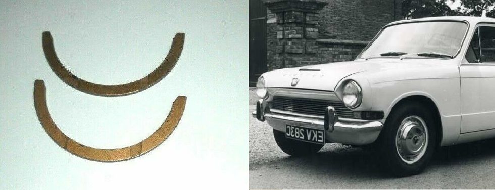 CRANKSHAFT THRUST WASHERS +005 (Triumph 1300FWD Saloon) (1965- 70) 