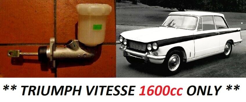 BRAKE MASTER CYLINDER (Triumph Vitesse) (1600cc Only)  (**1962- 66 Only**) 