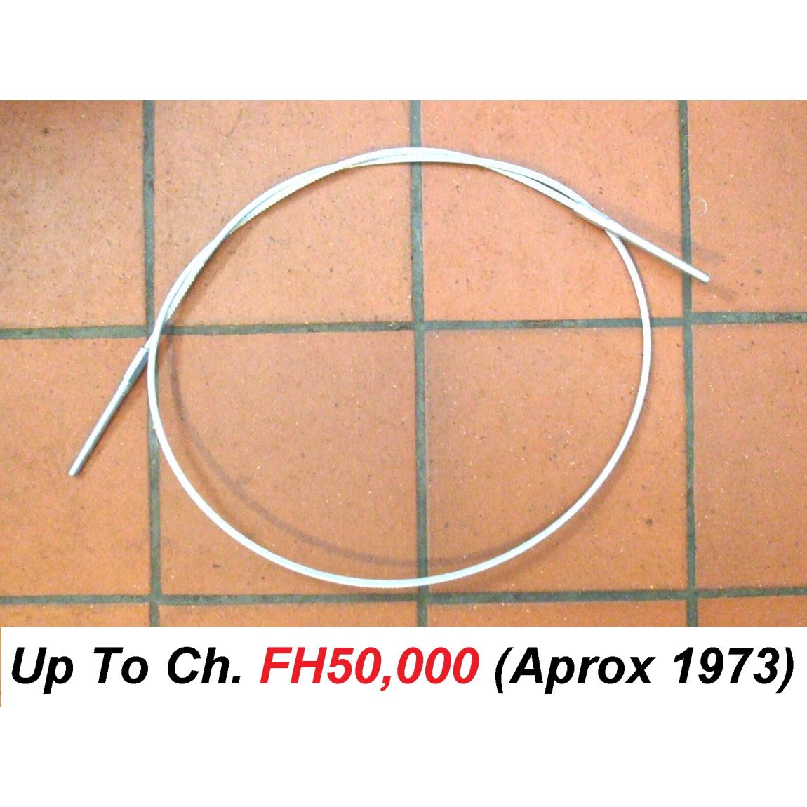 REAR HANDBRAKE CABLE (Triumph Spitfire Mk1 Mk2 Mk3 Mk4 Early) (1962- 73 Only) 
