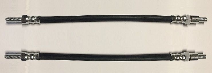 REAR BRAKE HOSES x2 (Triumph Herald) (1959- 71) 