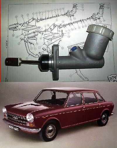CLUTCH MASTER CYLINDER (Morris 1800 & 2200 Saloon) (1964- 75)