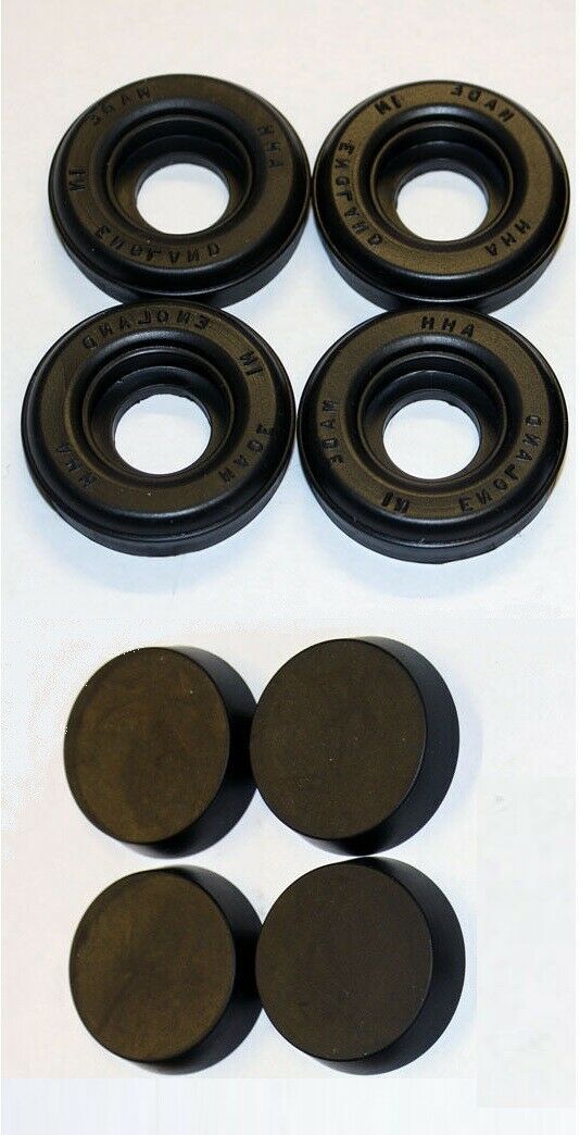 REAR BRAKE WHEEL CYLINDER SEALS REPAIR KITS x2 (Morris LD Van) (1955- 60) 