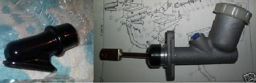 CLUTCH MASTER CYLINDER & BOOT / GAITER (Triumph Herald & Vitesse) (1959- 71) 