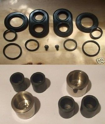 REAR BRAKE CALIPER PISTONS & SEALS x6 (Iso Rivolta & Grifo) (From 1968- 74) 