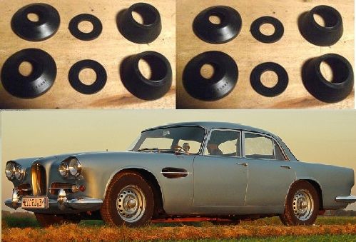 REAR BRAKE CALIPER SEALS REPAIR KITS x2 (Lagonda Rapide) (1961- 64) 