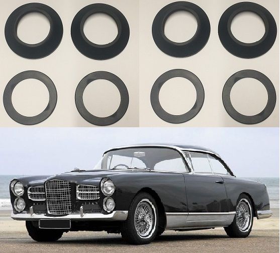 FRONT BRAKE CALIPER SEALS REPAIR KITS x2 (Facel Vega HK500) (1960- 64) 