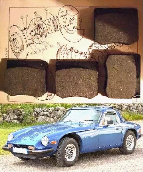 FRONT BRAKE PADS SET (TVR 1600M, 2500M, 3000M & Taimar) (1972- 79) 