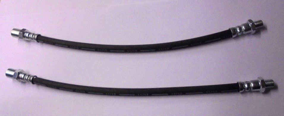 FRONT BRAKE HOSES x2 (Rolls Royce Silver Dawn & Wraith) (1946- 58) 