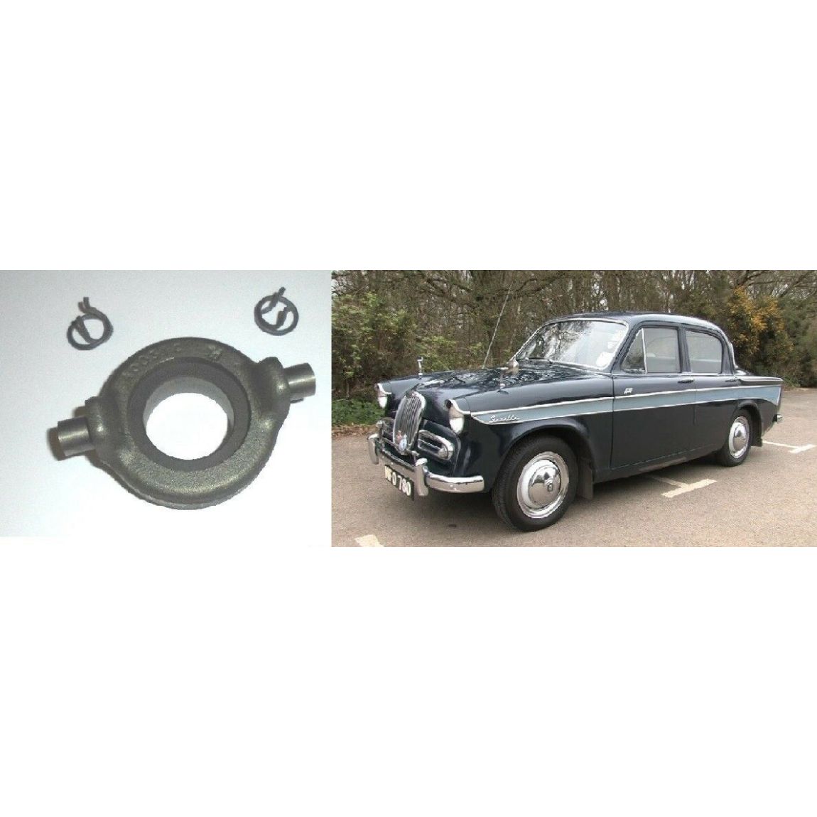 CLUTCH RELEASE THRUST BEARING (Singer Gazelle) (Ser.3,3a,3b,3c & 5 {Early}) (**1958- Oct 64 Only**)  