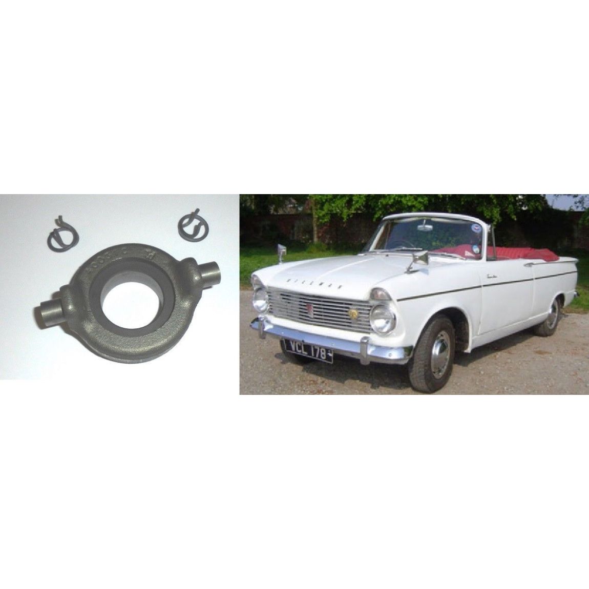 CLUTCH RELEASE THRUST BEARING (Hillman Super Minx) (Mk1 & Mk2 Only) (** 1961- Oct 64 Only **)  