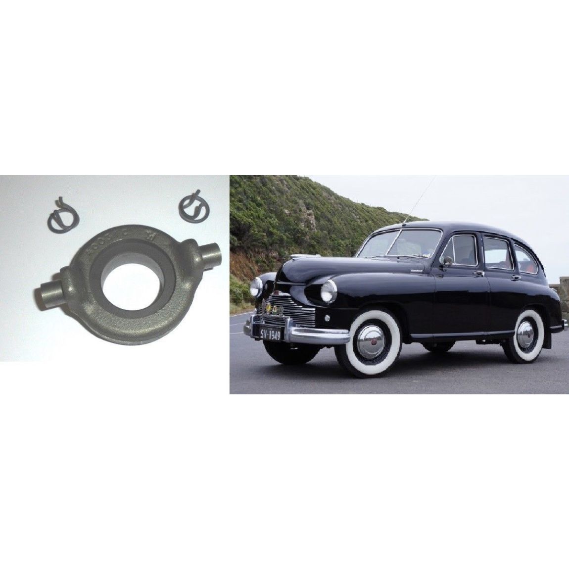 CLUTCH RELEASE THRUST BEARING (Standard Vanguard) (** 1949- Chassis V300561 **) 