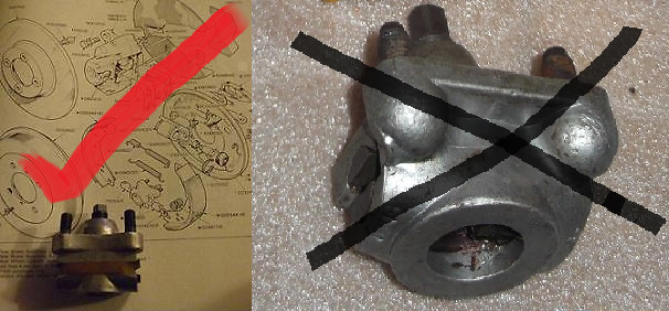 BRAKE ADJUSTER REAR x1 (Ford 400e Thames) (1957- 62 Only) (* EARLY TYPE *)