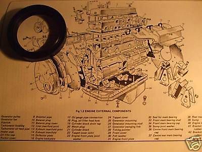 FRONT TIMING COVER ENGINE OIL SEAL (Riley 2.6 Saloon) (1957- 59)