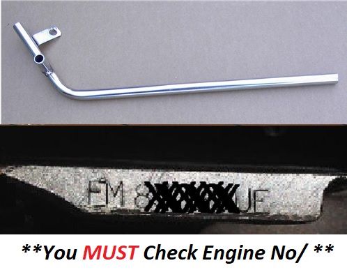 WATER RETURN PIPE (MG Midget 1500) (Dec 74- 79) 