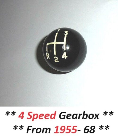 GEARKNOB (Austin Healey) (BN2- BJ8) (**4 Speed**) (**From 1955- 68**) 