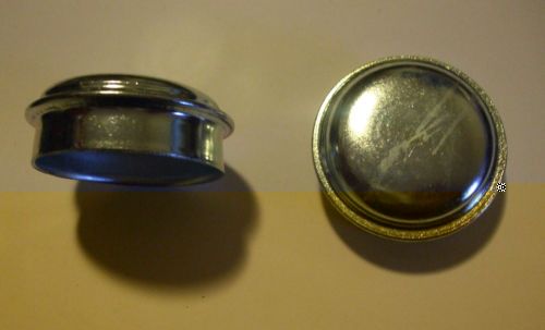 FRONT HUB GREASE CAPS x2 (Austin Healey Frogeye Sprite) (Excluding Wire Wheels) (1958- 61)