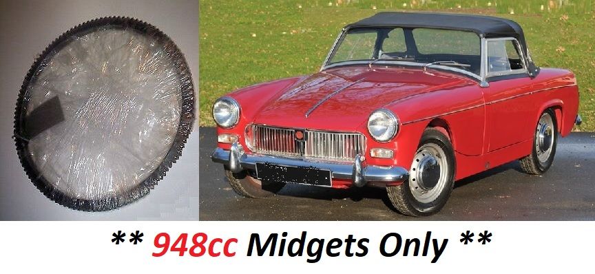 STARTER RING GEAR (MG Midget) (Mk1 Early) (948cc Only) (** 1961- Oct 62 Only **) 