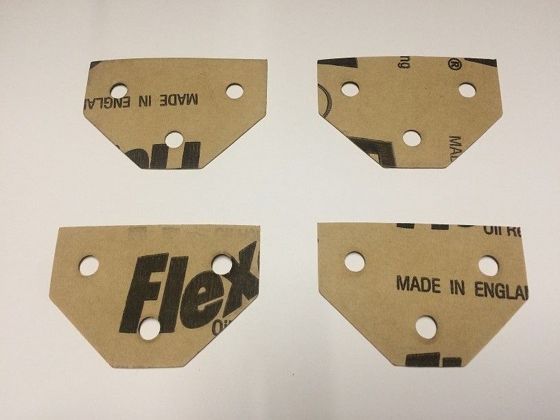 DOOR HINGE GASKETS x4 (Triumph Herald & Vitesse) (1959- 71)