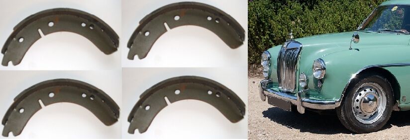 FRONT or REAR BRAKE SHOES SET (MG Magnette ZA & ZB) (1953- 58)