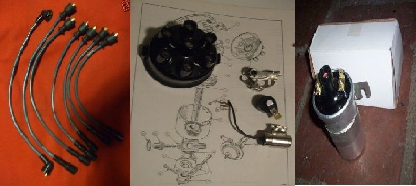 IGNITION KIT  (Triumph Vitesse 2.0 Litre) (* DELCO TYPE *) (1966- 71)