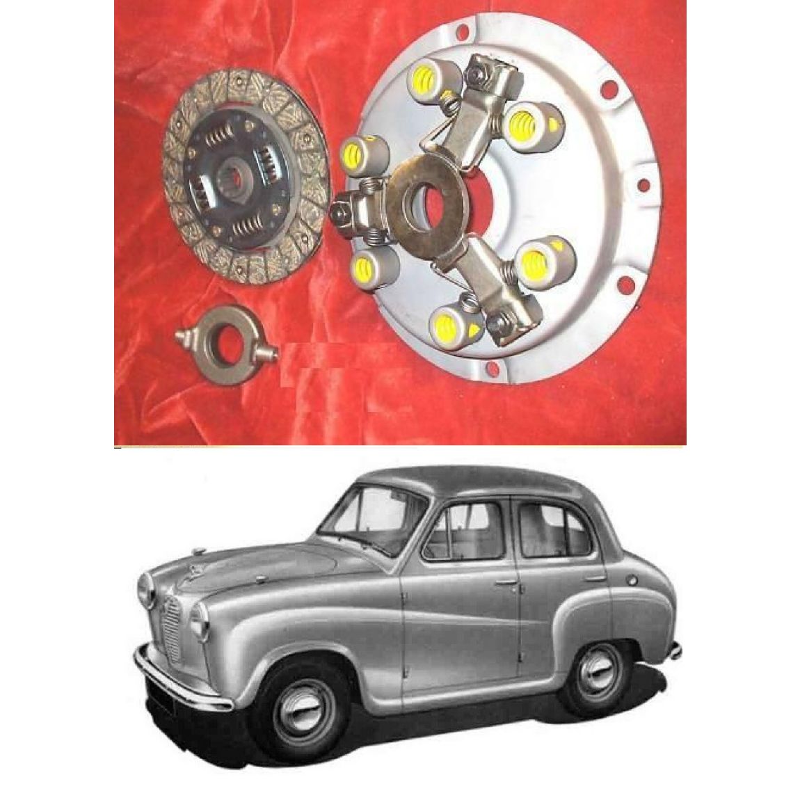 CLUTCH KIT (Austin A30, A35) (803cc & 948cc) (Saloon & Van) (**1953- Oct 62 Only**)  