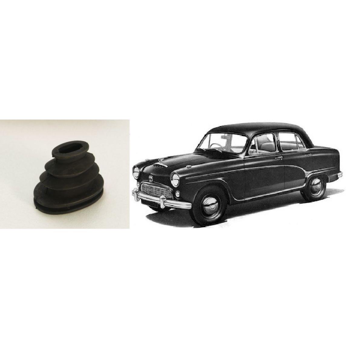 CLUTCH FORK ARM GAITER (Austin 90 'Six' Westminster) (2.6 Litre) (1954- 56)