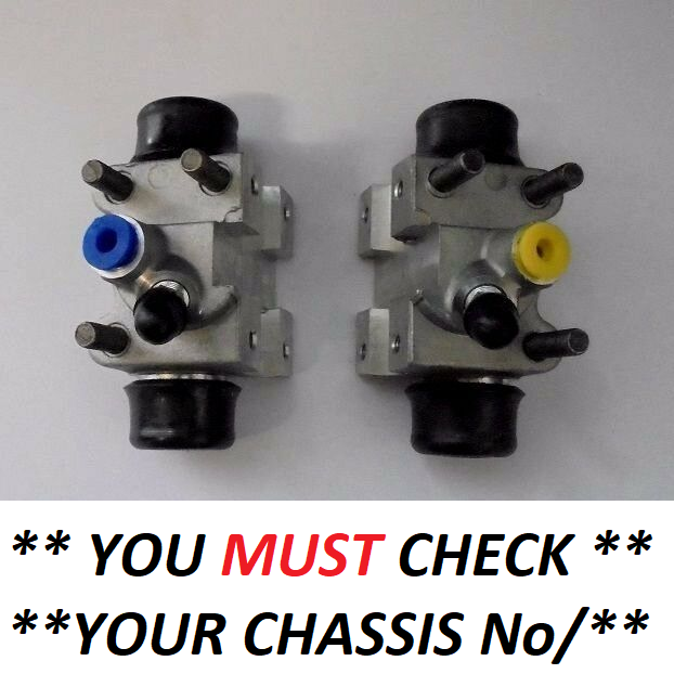 REAR BRAKE WHEEL CYLINDERS x2 (Armstrong Siddeley Star Sapphire) (1954- 60) 