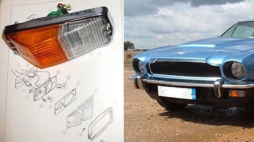 FRONT INDICATOR & SIDE LIGHT ASSEMBLY (Aston Martin V8) (1969- 78) 