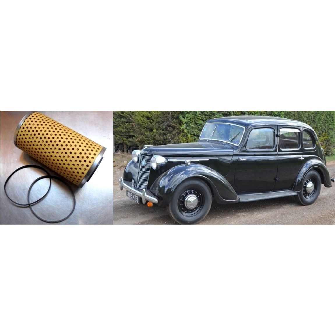 OIL FILTER (Austin 16 Saloon) (2.2 Litre) (1945- 49) 