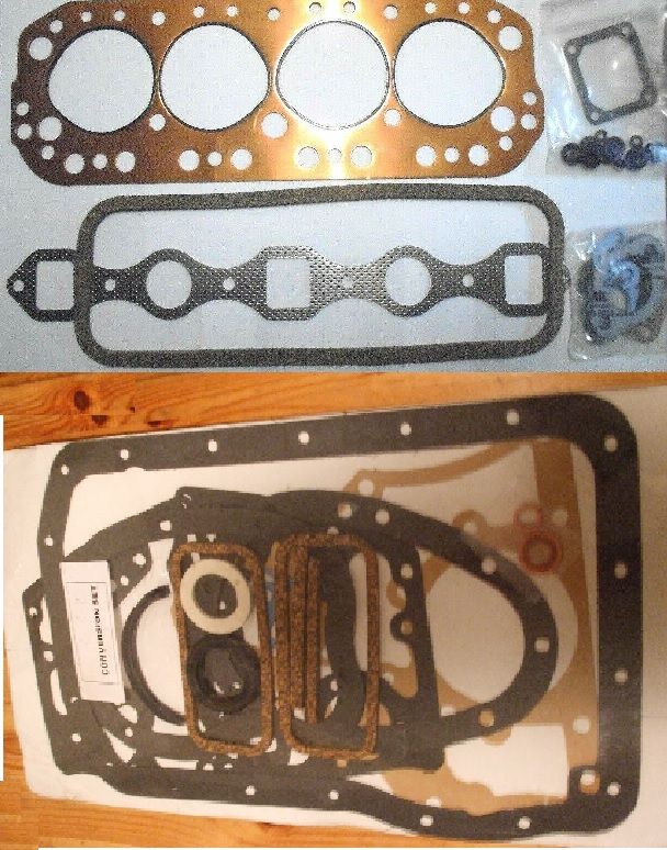 HEAD & SUMP (COMPLETE ENGINE GASKET SET) (MGA) (1489cc, 1588cc & 1622cc) (1955- 62) 