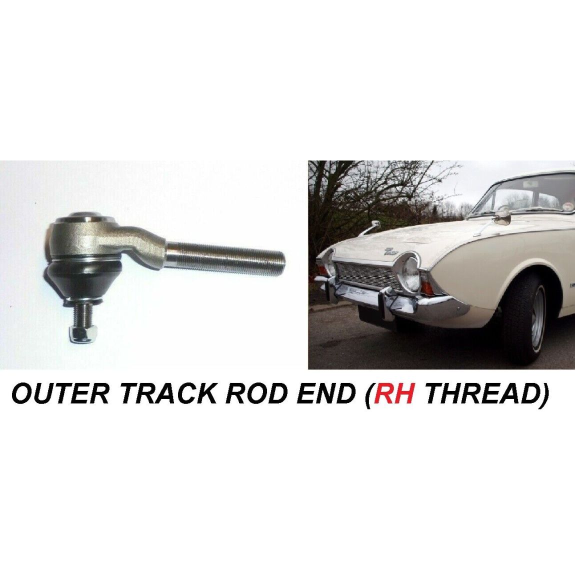 TRACK ROD END OUTER x1 (Ford Corsair) (1963- 70) 