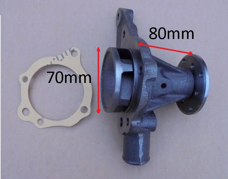 WATER PUMP (MG B 1800) (** 18V Eng Code **) (** From 1971- 80 **)    