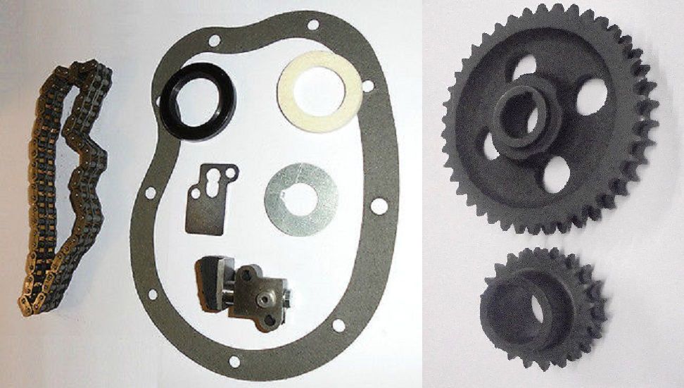 TIMING CHAIN KIT & SPROCKETS (MG Magnette ZA ZB Mk3 Mk4) (1489cc 1622cc) (*See Eng No*) (*From 1955- 68*) 