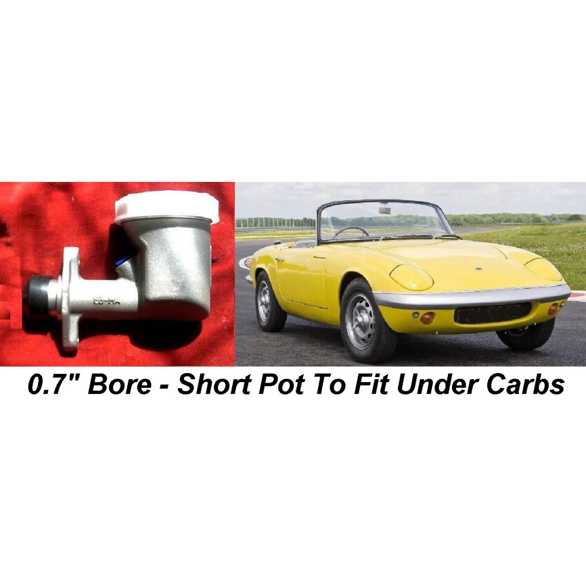 BRAKE MASTER CYLINDER (Lotus Elan) (1962- 74) 