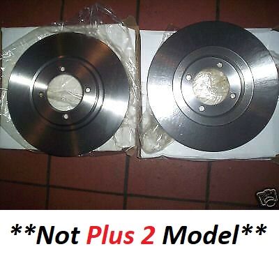 FRONT BRAKE DISCS x2 (Lotus Elan) (Ser.1234 & Sprint) (1963- 74) 