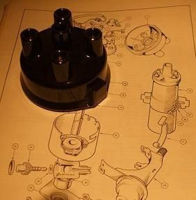 DISTRIBUTOR CAP (Triumph Spitfire Mk1, Mk2, Mk3 & Mk4) (1962- Dec 74) 
