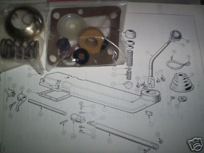 GEAR LEVER BUSH KIT (Triumph Spitfire & GT6) 