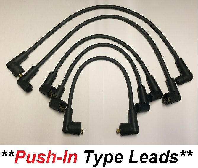 IGNITION HT LEADS SET (Austin A60 Cambridge) (**Push-In Type**) (From 1966- 71)    