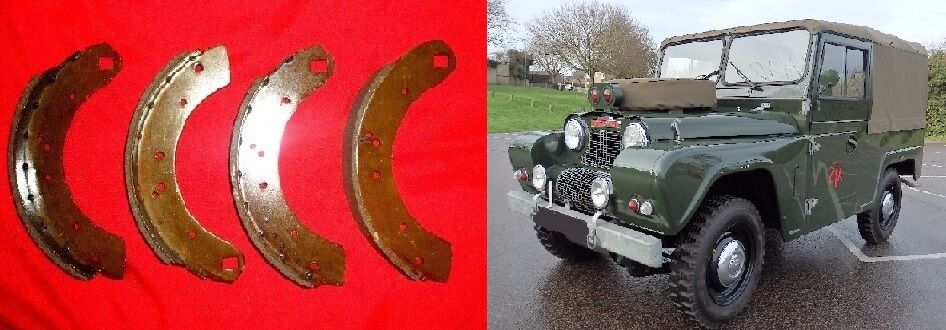 REAR BRAKE SHOES SET (Austin Gipsy) (** M10 SWB **) (1958- 62 Only) 