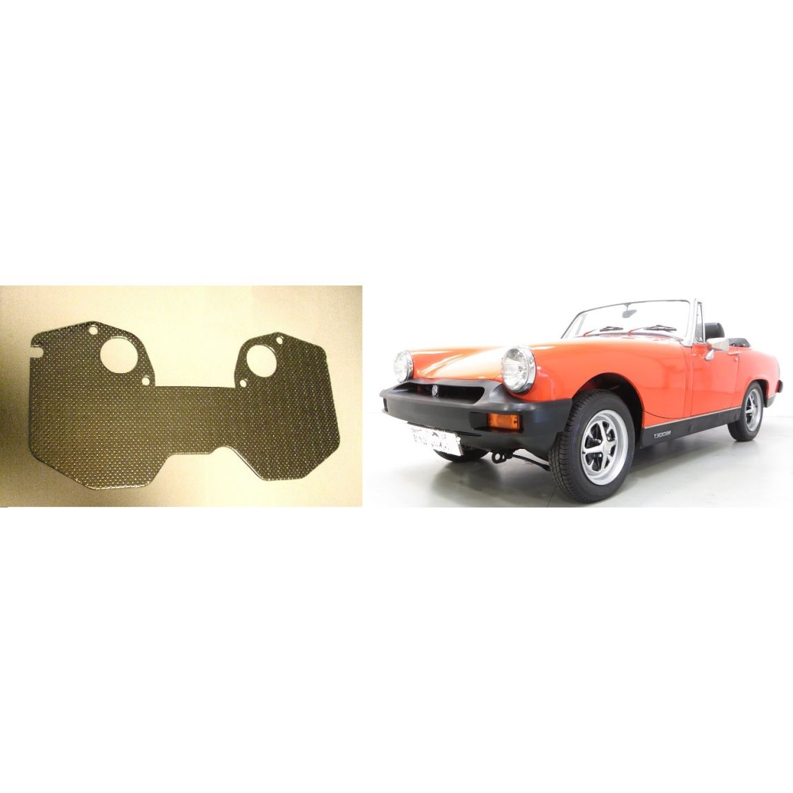 CARB HEATSHIELD (MG Midget 1500) (1975- 79) 