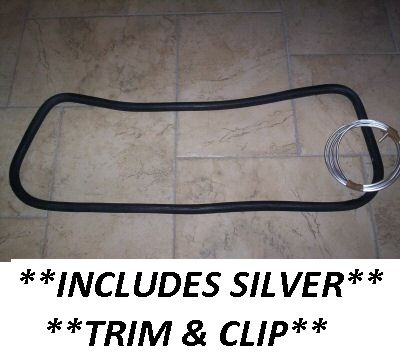 FRONT WINDSCREEN RUBBER SCREEN SEAL + TRIM (Triumph TR4) (1961- 65) 