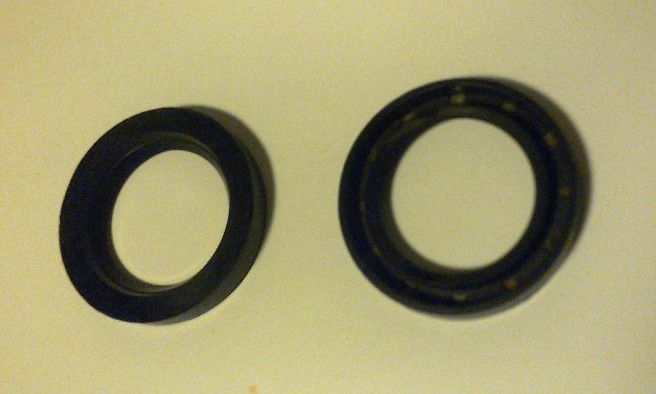 REAR AXLE OIL SEALS x2 (Humber Hawk) (Ser 1,1a,2,3,4,4a) (1957- 68)  