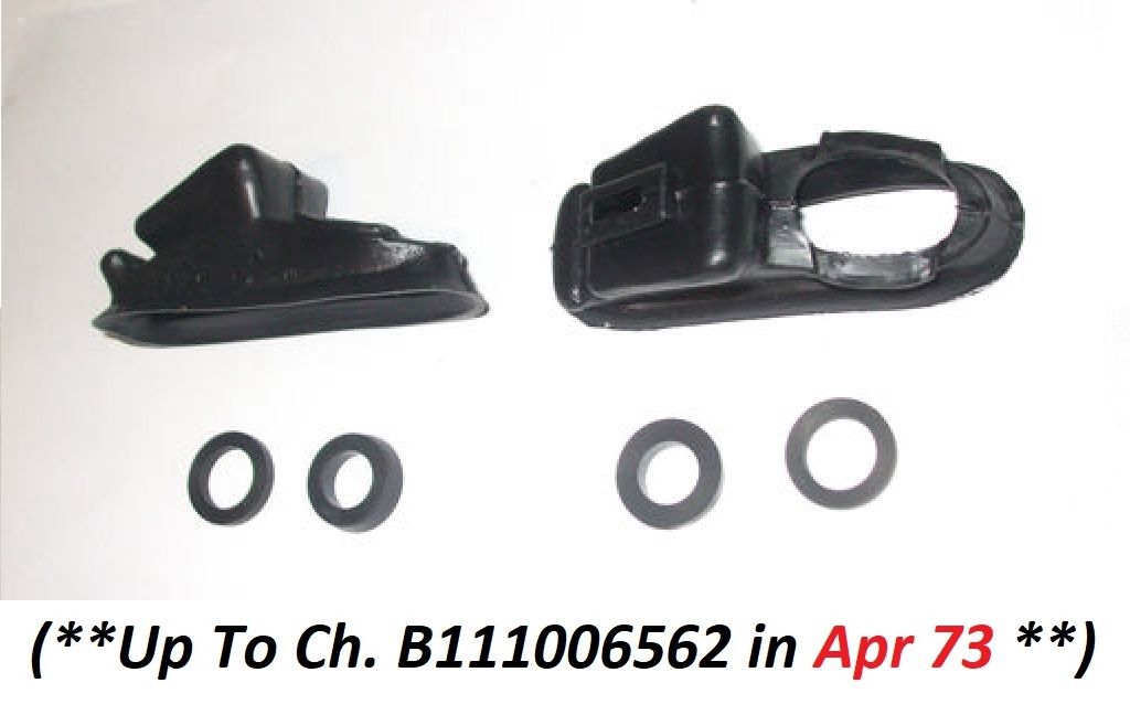REAR BRAKE WHEEL CYLINDER REPAIR SEALS KITS x2 (Humber Sceptre)  (** Check Ch. No/ **) (1963- Apr 73 Only)