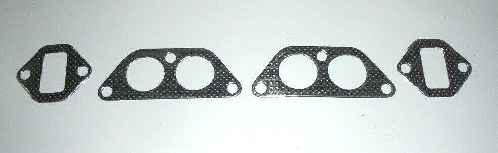 EXHAUST MANIFOLD GASKETS x4 (Riley 2.6) (2639cc) (1957- 59)  