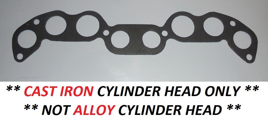 INLET / EXHAUST MANIFOLD GASKET (Hillman Husky) (Ser 123) (1400cc) (**From 1958- 65**)